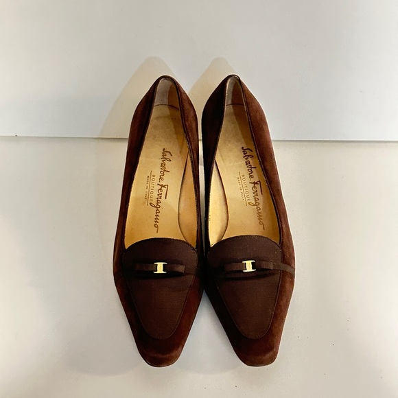 Salvatore Ferragamo Brown Loafers - Picture 13 of 13